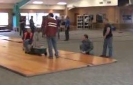 Texas Camp Floor Setup