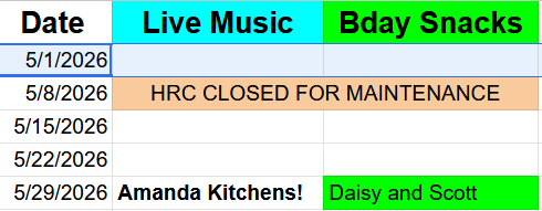 Upcoming at AIFD